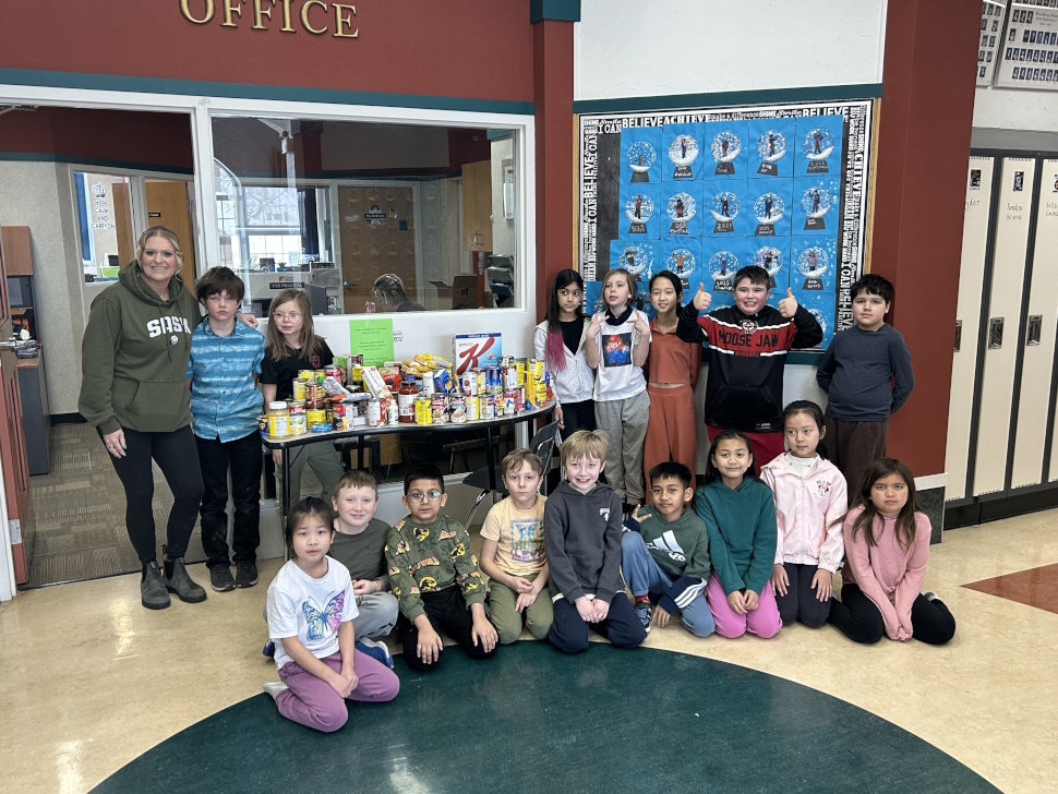 100 food items for 100th day of school: King George School students